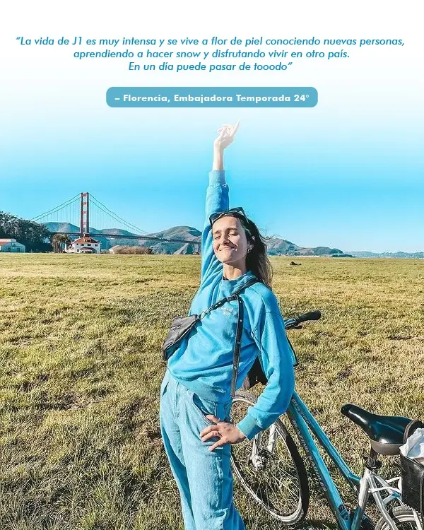 Testimonio: La vida de j1 es intensa y de vive a flor de piel conociendo nuevas personas, aprendiendo a hacer snow y disfrutando vivir en otro país. En un día puede pasar de todo